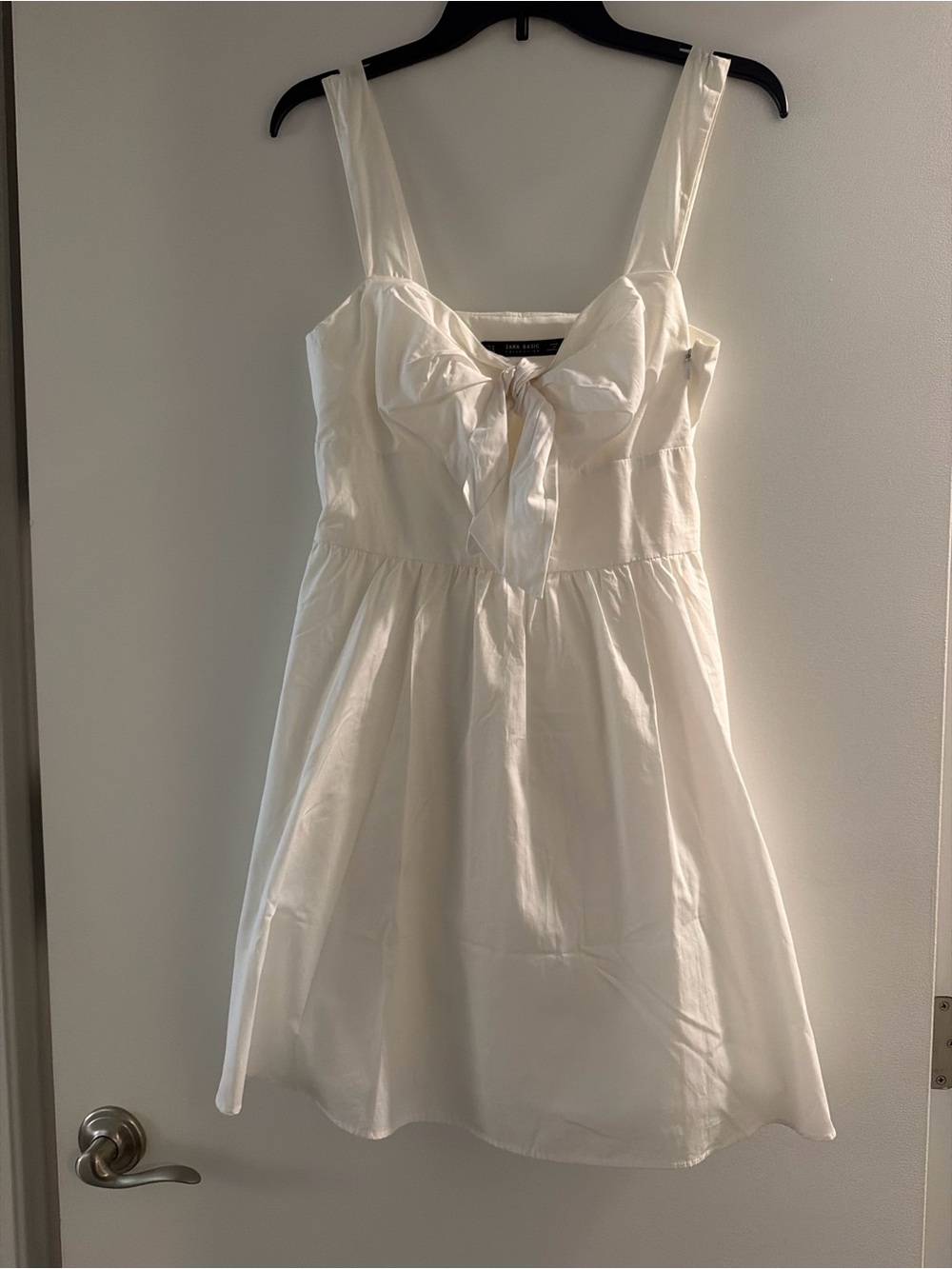 Zara Basic Collection White Mini Dress